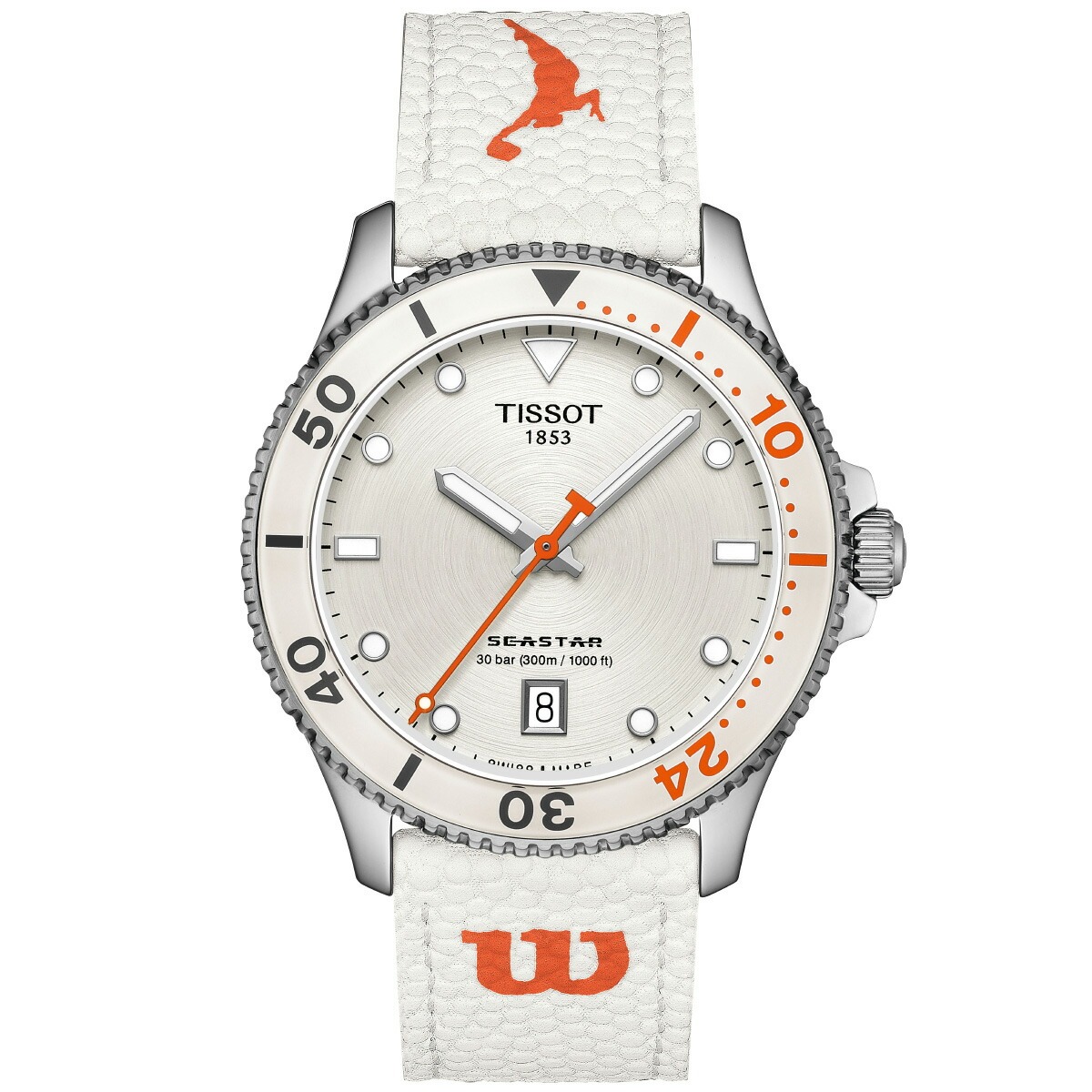 ティソ TISSOT シースター WILSON WNBA ウィルソン T120.410.17.011.00 腕時計 全米女子バスケットボールの画像