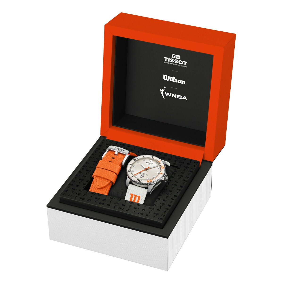 ティソ TISSOT シースター WILSON WNBA ウィルソン T120.410.17.011.00 腕時計 全米女子バスケットボールの画像