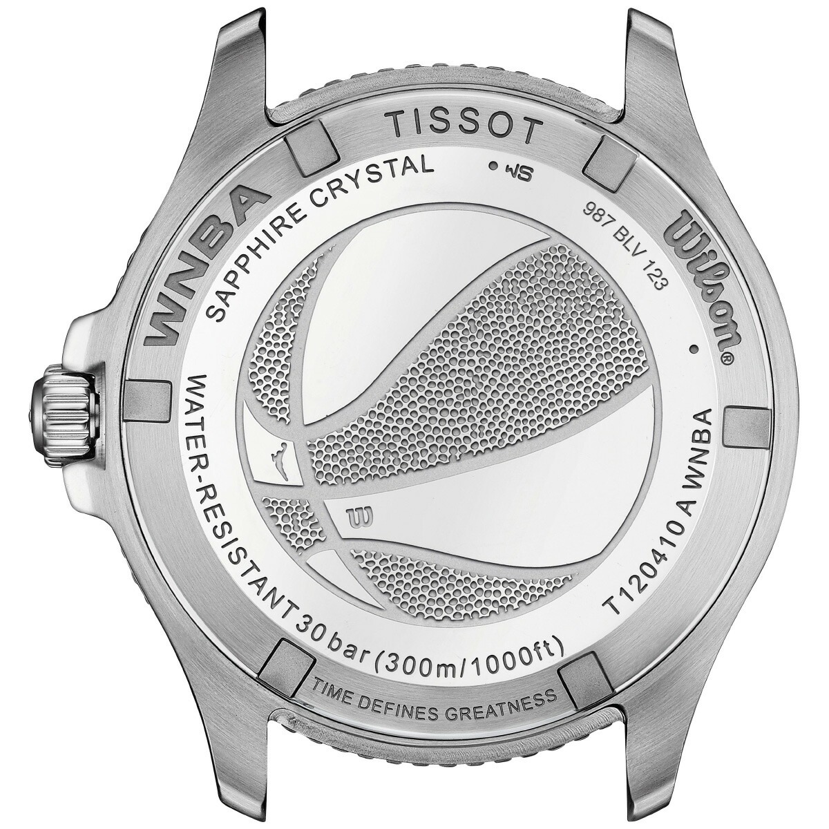 ティソ TISSOT シースター WILSON WNBA ウィルソン T120.410.17.011.00 腕時計 全米女子バスケットボールの画像