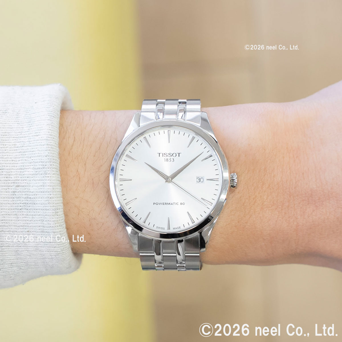 稼働 ティソ 腕時計 クラシック ドリーム ユニセックス クォーツ デイト 箱付 TISSOT（ティソ） （ノベルティー付き）ティソ クラシック ドリーム