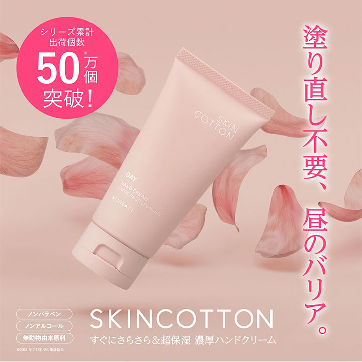 ハンドクリーム スキンコットン 濃厚リペアデイクリーム 60g 昼用 1個