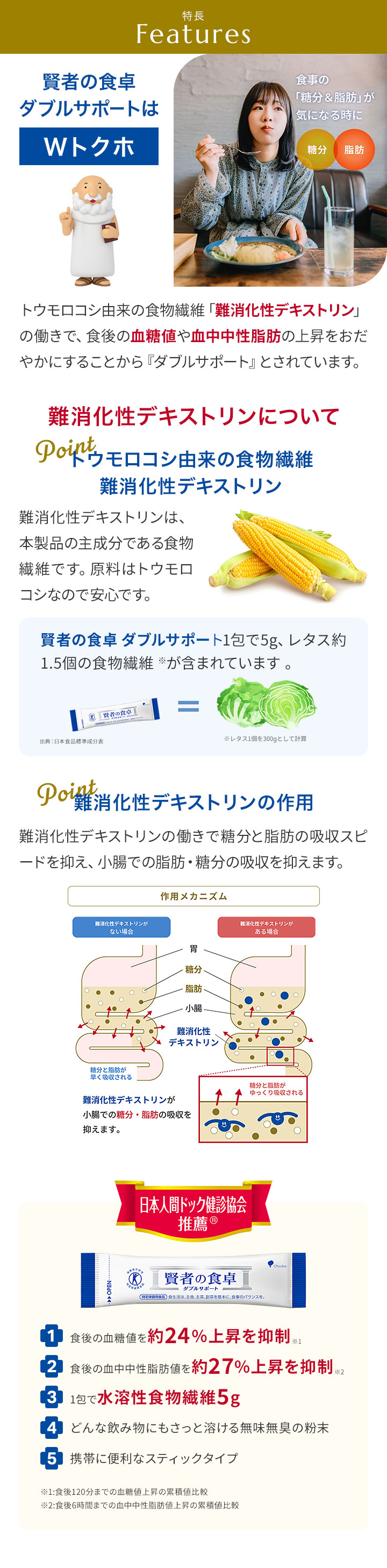 大塚製薬 ダイエット ダイエットサプリ 賢者の食卓 ダブルサポート 30