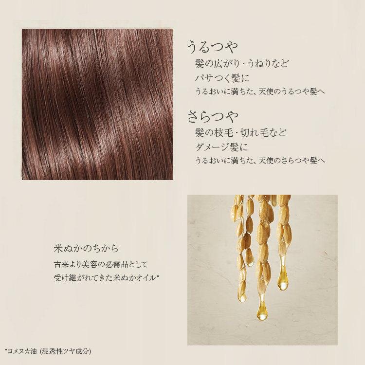 選べる2袋) ヘアレシピ 和の実 うるつや シャンプー トリートメント