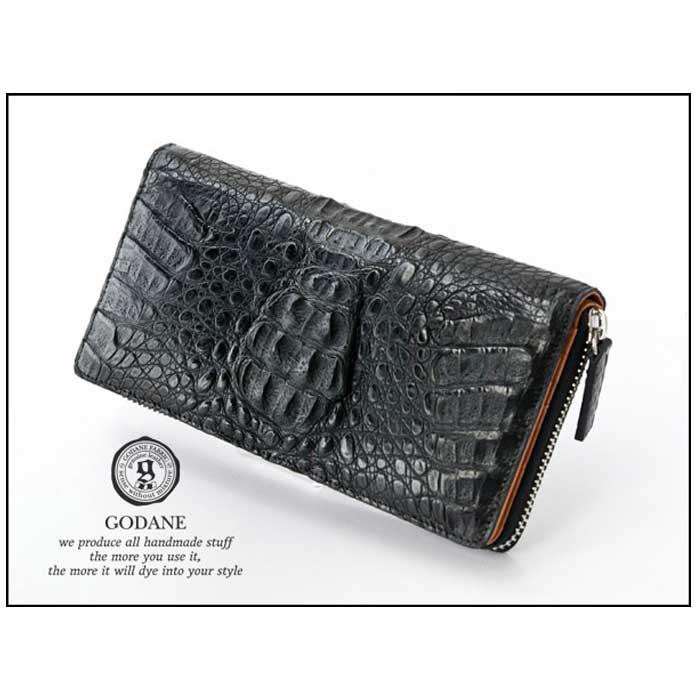GODANE ラウンドファスナー カイマン クロコダイル 楽天市場】ゴダン 財布 長財布 GODANE ラウンドファスナー カイマン