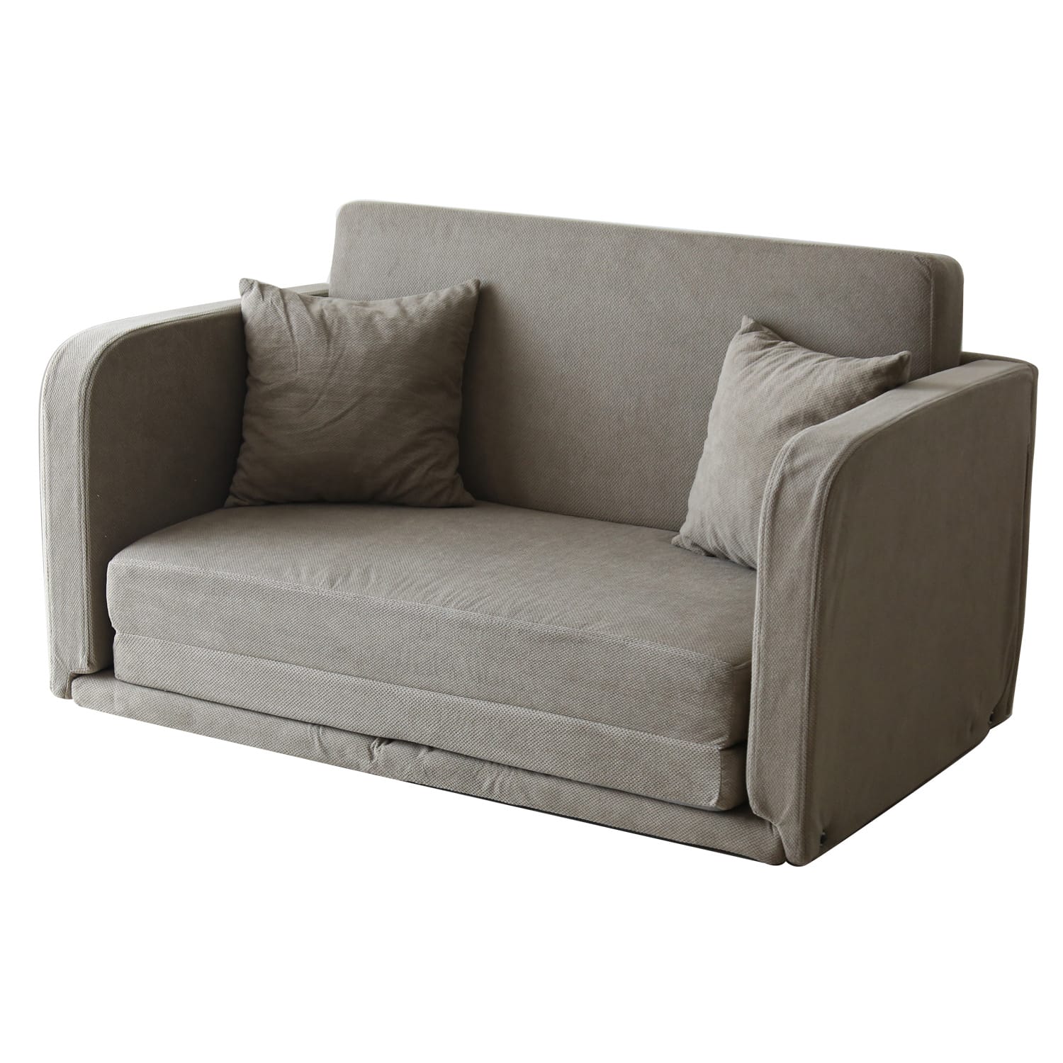 ソファーベッド ソファ コンパクト 折りたたみ 2人掛け おしゃれ 3way クッション付き ソファベッド リーヴル2P 北欧 ドリス | DORIS | 11