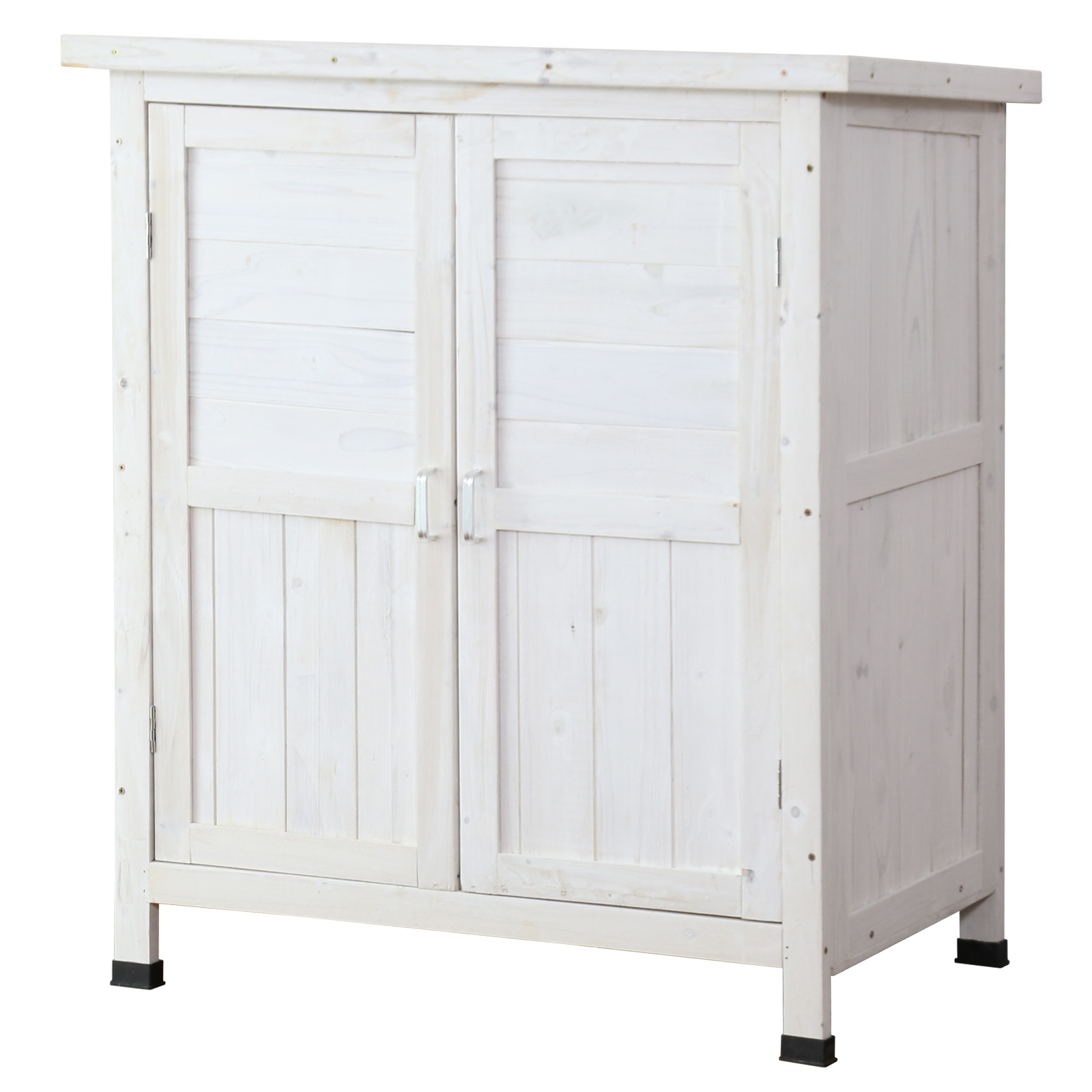 DORIS（ドリス） 屋外収納 物置 北欧 木目 幅80.5 収納 木目 倉庫 木製