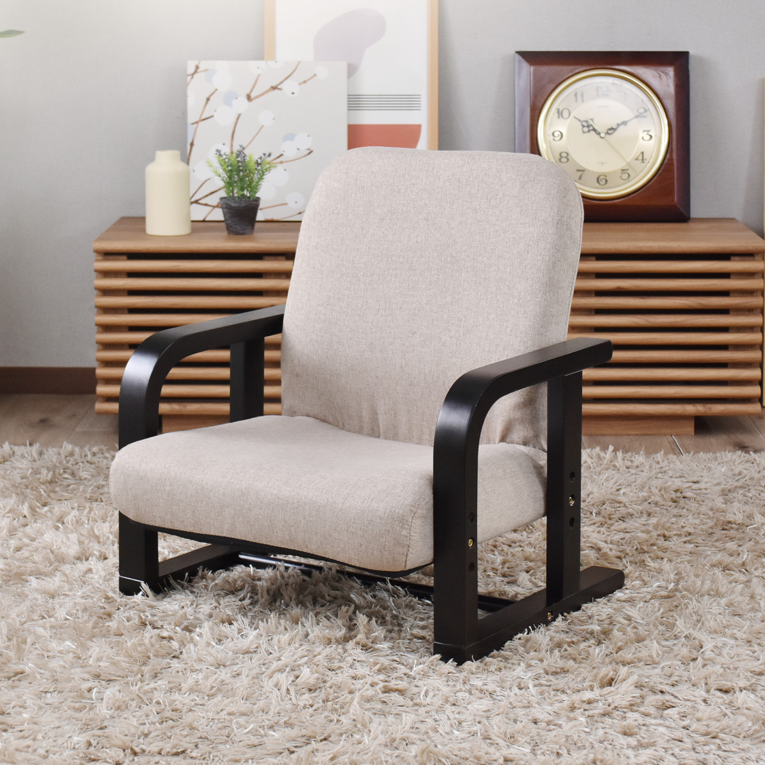 DORIS（ドリス） 座椅子 チェア 椅子 コンパクト ソファ いす 腰痛 1人