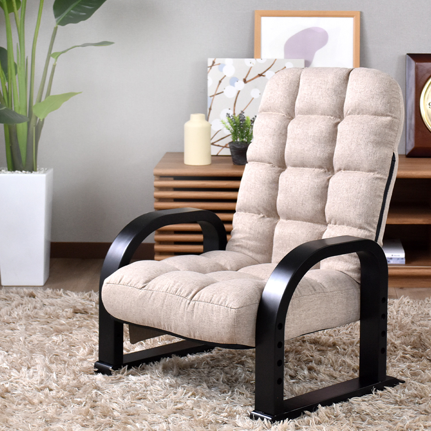 DORIS（ドリス） 座椅子 チェア 椅子 コンパクト ソファ いす 腰痛 1人