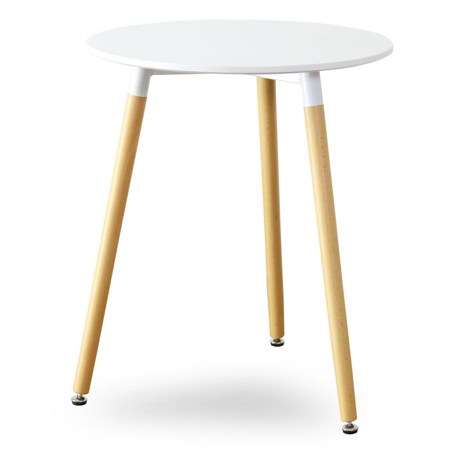 イームズ おしゃれ DORIS カフェテーブル コンパクト ダイニングテーブル 幅60 高さ72 ホワイト 2人用 単品 丸型テーブル モッド テーブル 北欧 人気 ドリス｜grazia-doris｜02