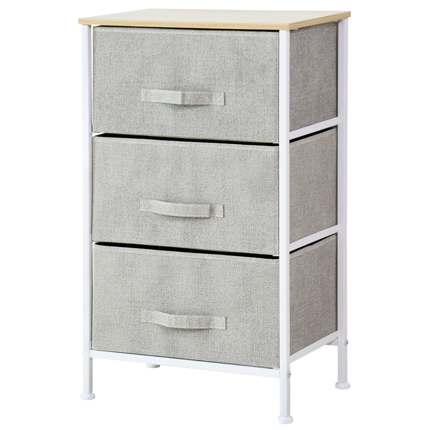 DORIS（ドリス） チェスト 収納 ローチェスト 3段 カラーチェスト 布