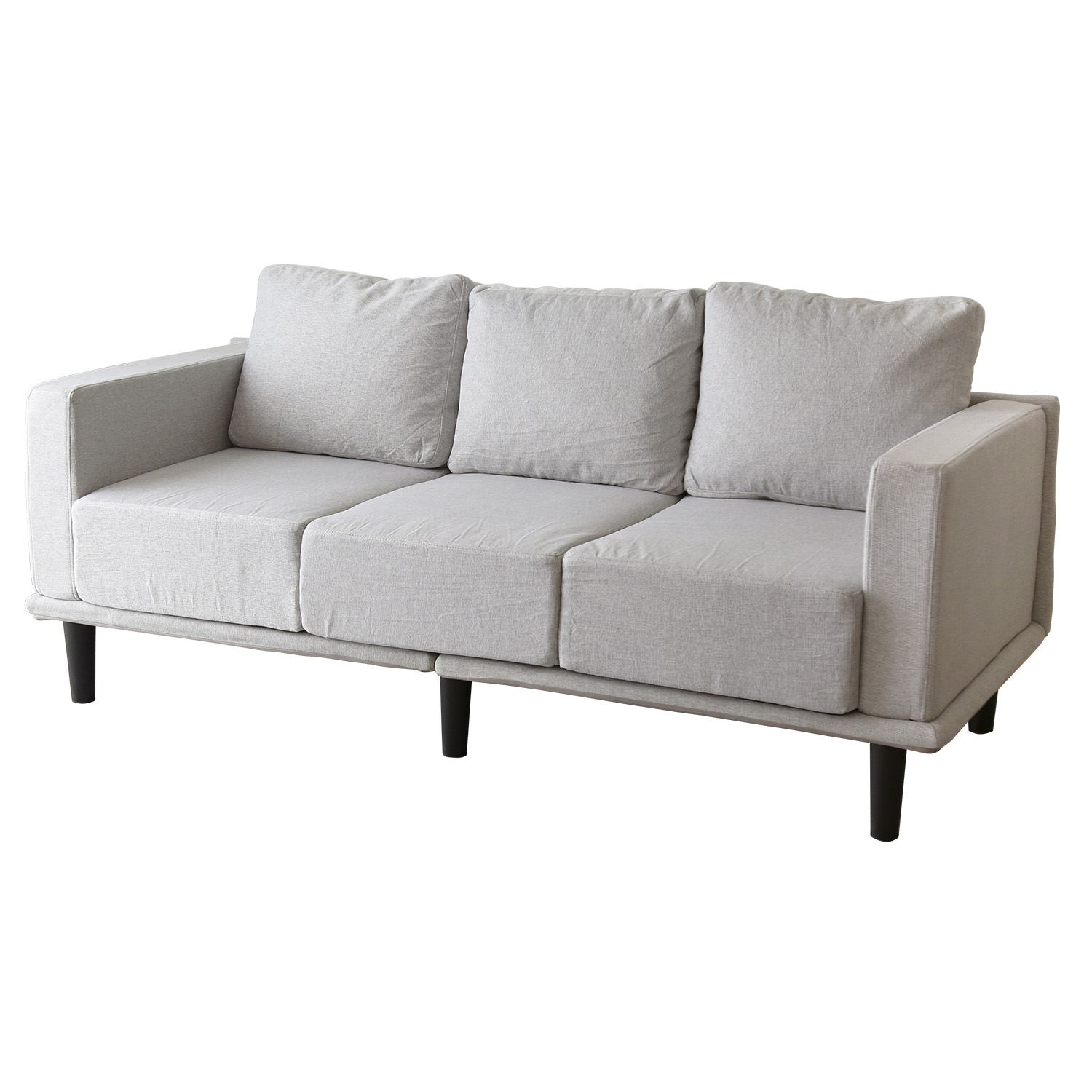 DORIS（ドリス） ソファ 3人掛け 二人掛け 3P ロータイプ フロアソファ