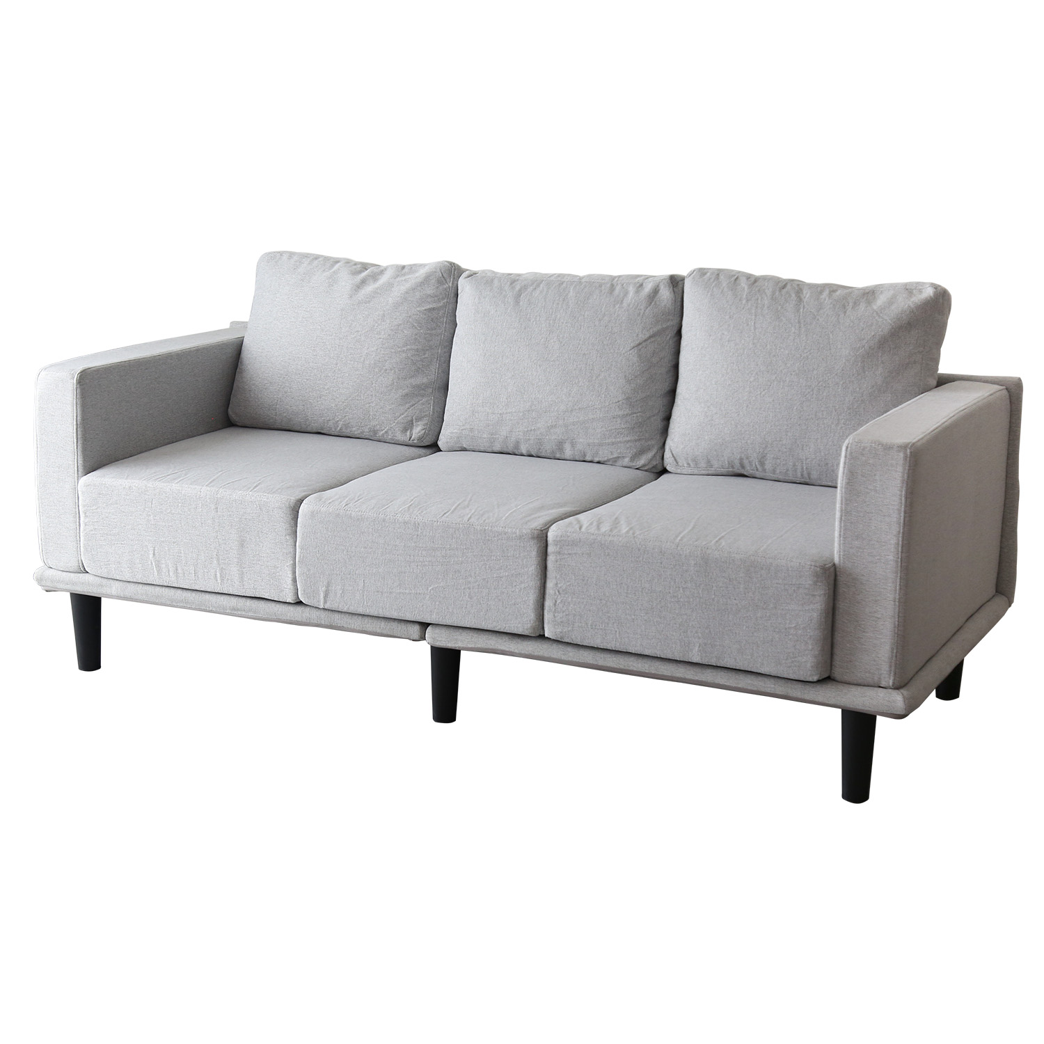 DORIS（ドリス） ソファ 3人掛け 二人掛け 3P ロータイプ フロアソファ