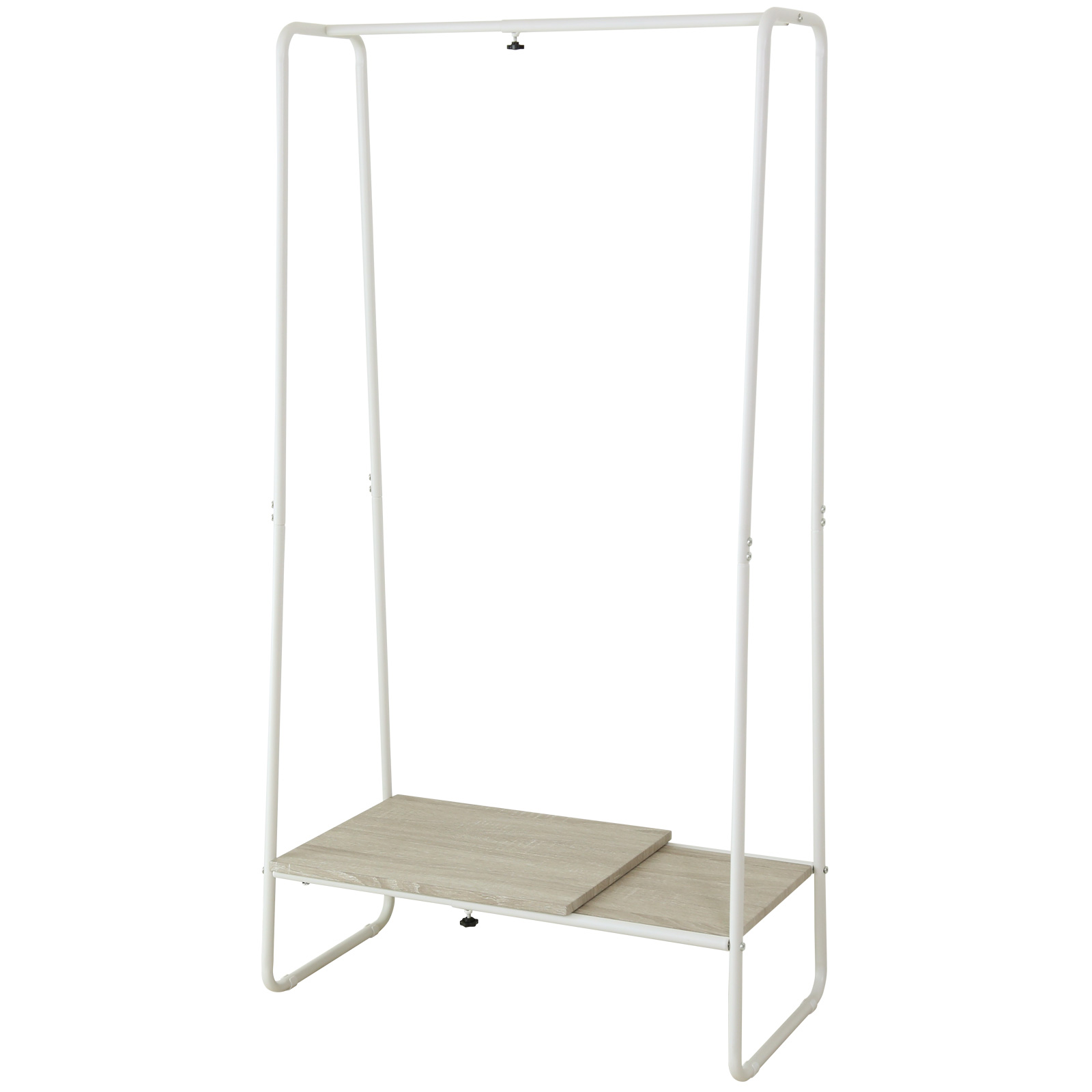 場所を取らない スリム 薄型 ベッド上 伸縮式 おしゃれ 北欧 ハンガーラック img_612a0014b3d50f9226cedd9cde