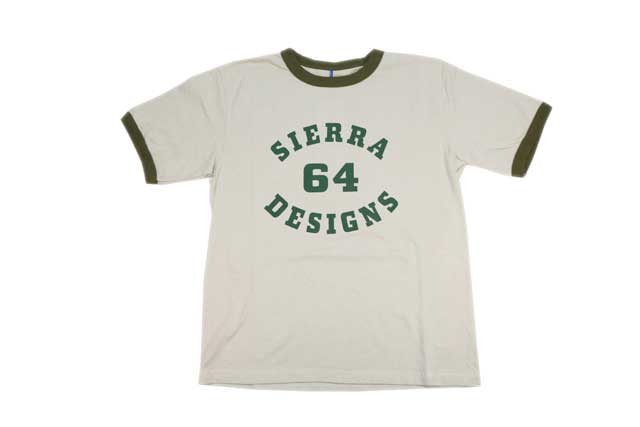 GOOD ON/グッドオン SIERRA/シェラデザイン メンズ半袖  64リンガーTシャツ オリー...