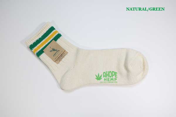 a hope hemp ソックス ア ホープヘンプ 靴下 メンズ  HSX-100 ラインソックス 日本製 国産 抗菌 丈夫 麻  おしゃれ  ギフト プレゼント 贈り物 | AHOPEHEMP | 06