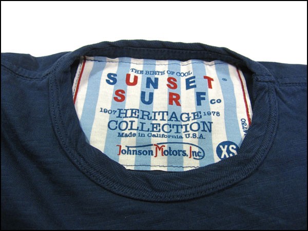 SUNSET SURF/サンセットサーフ S/S Tシャツ「サンセットビーチ」デッド