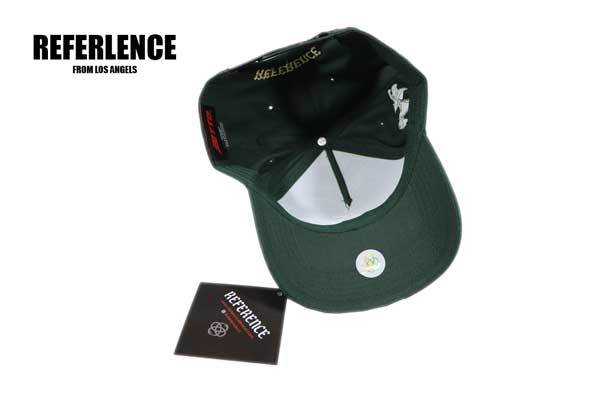 REFERENCE デニムタンカラースナックバックキャップ REFERENCE デニムタンカラースナックバックキャップ 帽子