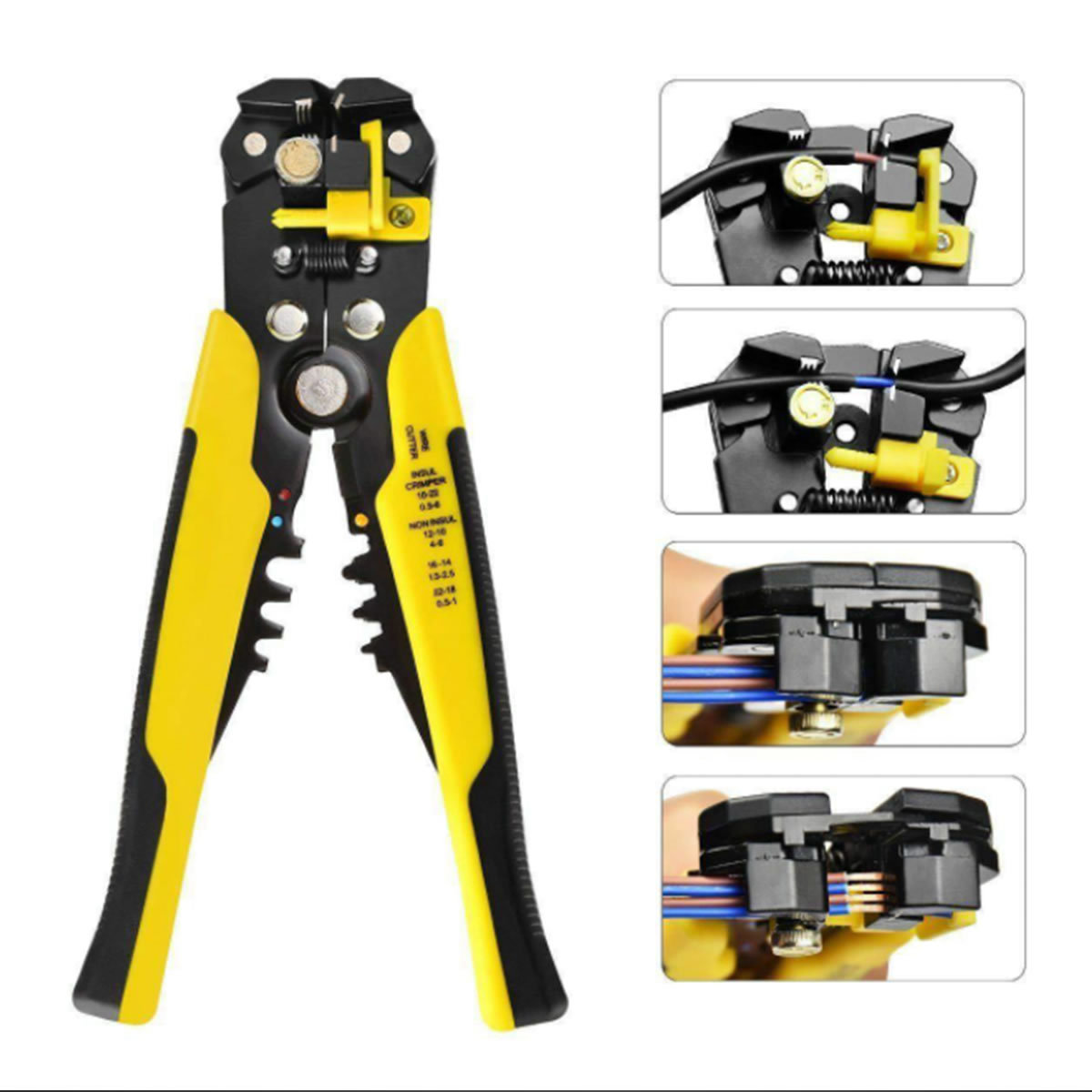 ワイヤーストリッパー 多機能 diy 工具 自動 3-in-1 オート