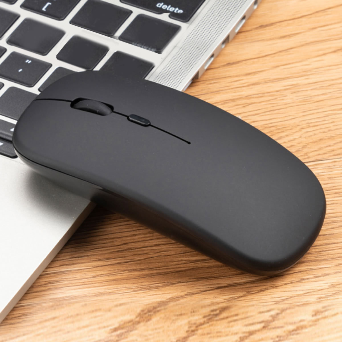 マウス ワイヤレスマウス Bluetooth5.0 2.4GHz 静音 充電式 Mac 