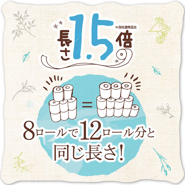 地域限定 送料無料 トイレットペーパー ボタニカルシャワー 1.5倍長巻き ダブル 64ロール ジャスミンの香り 長持ち 丸富製紙 3046 : botanical-shower-pulp-8rw:グリーンコンシューマーのお店 - 通販 - Yahoo!ショッピング