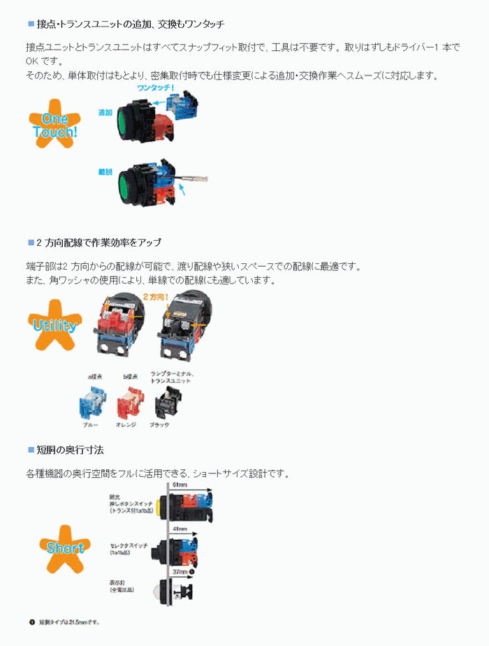 AR30V5R-01R 接点構成:1b 非常停止スイッチ 富士電機 φ40丸フレーム ターンリセット 請求書/領収書可能  :363-12:制御機器ストア - 通販 - Yahoo!ショッピング