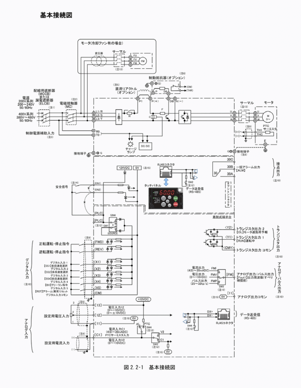 FRN0.1E2S-2J 3相200v 適用モータ容量:0.1kw 富士電機 FRN0.1E2S-2J 3相200v 適用モータ容量:0.1kw 富士電機