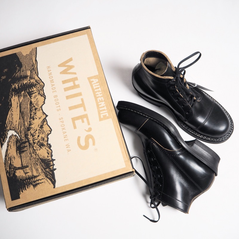 WHITE'S BOOTS ホワイツブーツ セミドレス SEMI-DRESS CAP-TOE / BLACK