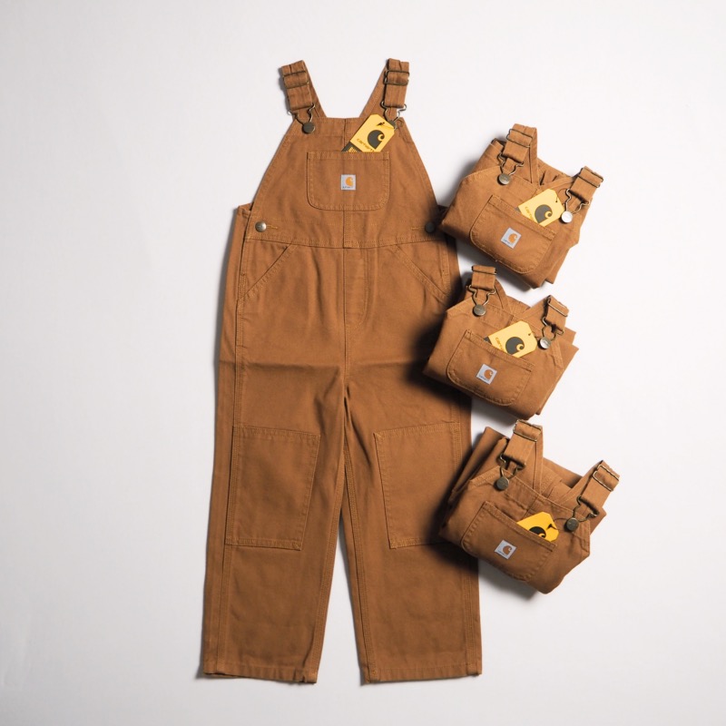 CARHARTT KIDS カーハートキッズ ブラウンダックオーバーオール 