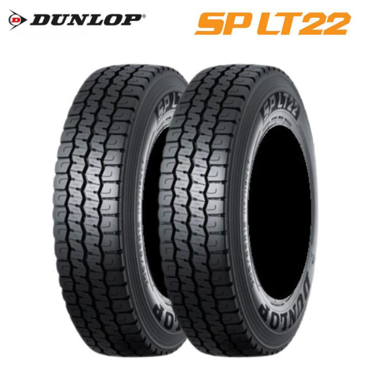 [2�{�Z�b�g]�_�����b�v SP LT22 205/60R17.5 111/109N��DUNLOP �o��/���C�g�g���b�N�p�I�[���V�[�Y���^�C��