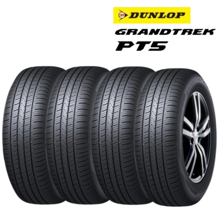 [4本セット] ダンロップ グラントレック PT5 225/55R19 99V◆(国内正規品)DUNLOP GRANDTREK pt5 SUV/4X4用サマータイヤ｜greenc