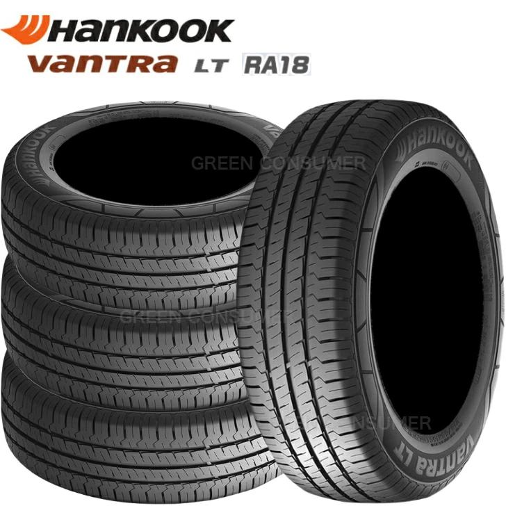 [4�{�Z�b�g]�n���R�b�N �o���g�� LT RA18 155/80R14 88/86N��HANKOOK  ���@���g�� Vantra �o���E�g���b�N �T�}�[�^�C��