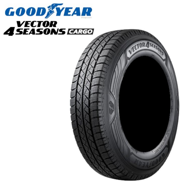 グッドイヤー ベクター フォーシーズンズ カーゴ 195/80R15 107/105N◆GOODYEAR VECTOR 4SEASONS CARGO バン/ライトトラック用オールシーズンタイヤ :gy v4scarg 1958015:グリーンコンシューマー