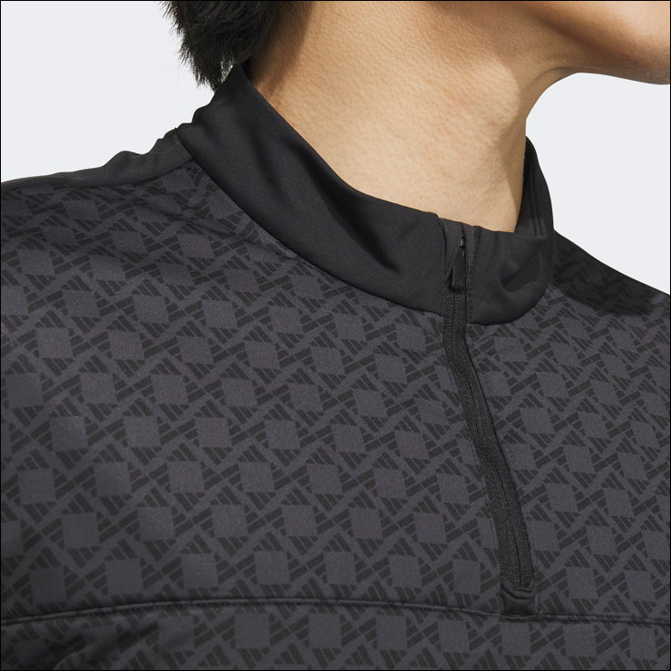 新品未使用 最新 FROST GUARD アディダス ハーフジップモック XL adidas（アディダス） パーカー 裏起毛 メンズ ゴルフウェア adidas