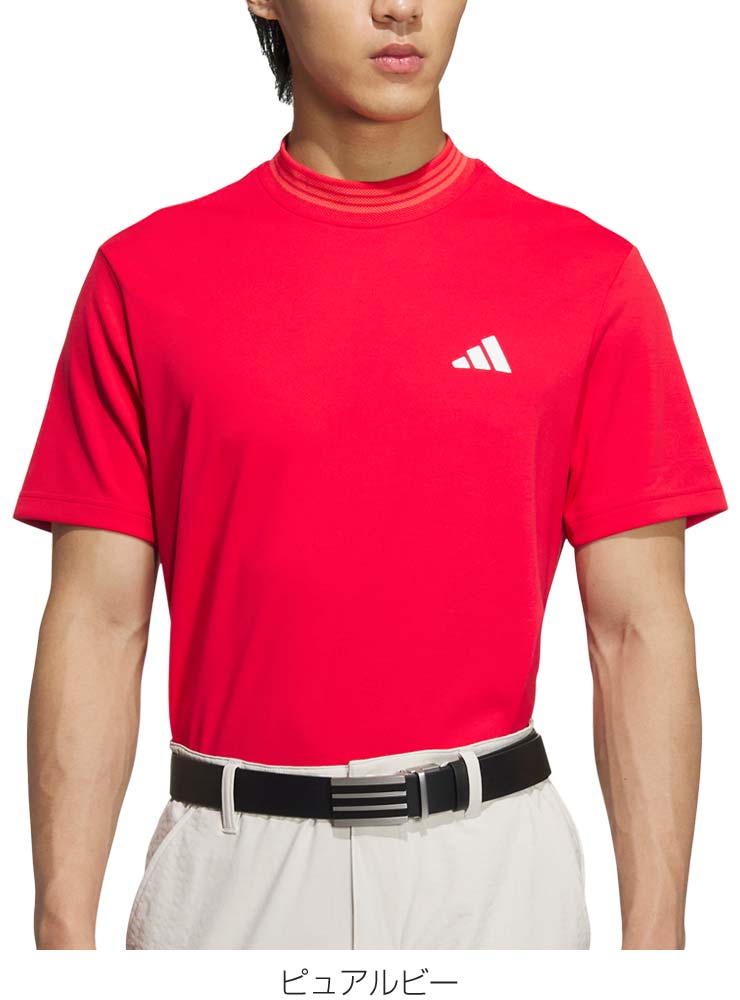 adidas アディダス ゴルフ スリーストライプス モックネック