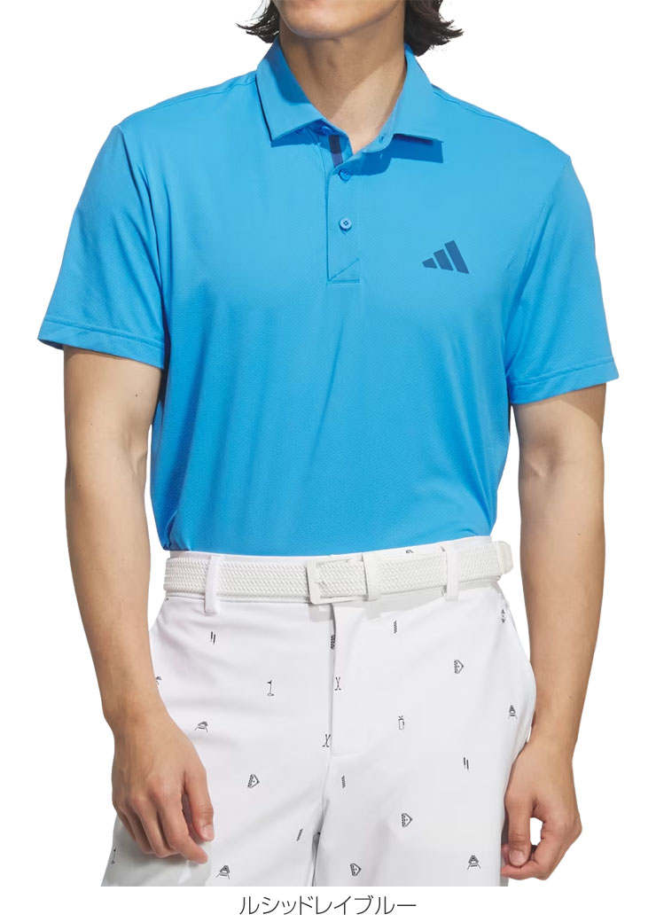 ADIDAS GOLF アディダス ゴルフ オルテガ柄 バックプリント 半袖
