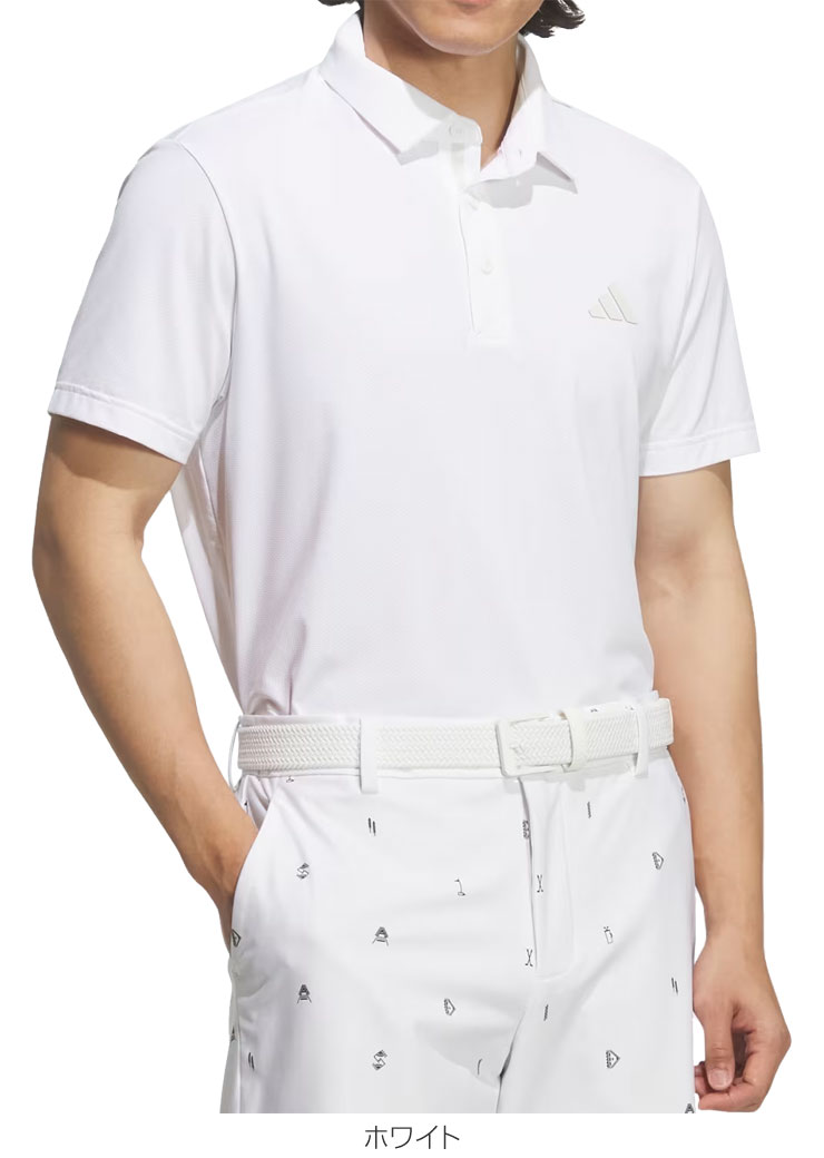ADIDAS GOLF アディダス ゴルフ オルテガ柄 バックプリント 半袖