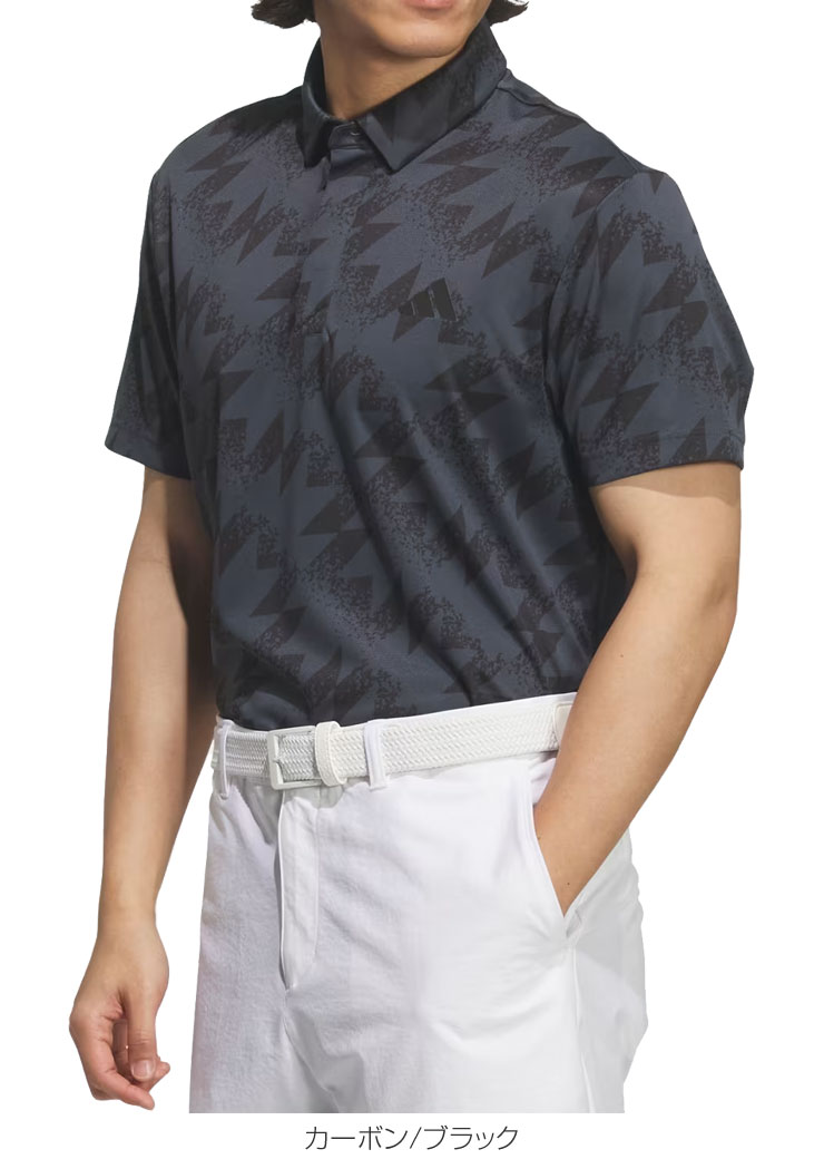 ADIDAS GOLF アディダス ゴルフ クライマクール AOP 半袖 ポロシャツ