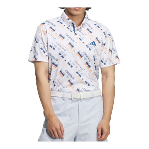 ADIDAS GOLF アディダス ゴルフ クライマクール AOP 半袖 ポロシャツ