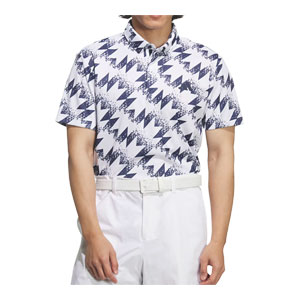 アディダスゴルフ【M】セットアップ 半袖ポロシャツ＆スカート  ADIDAS GOLF アディダス ゴルフ クライマクール AOP 半袖 ポロシャツ