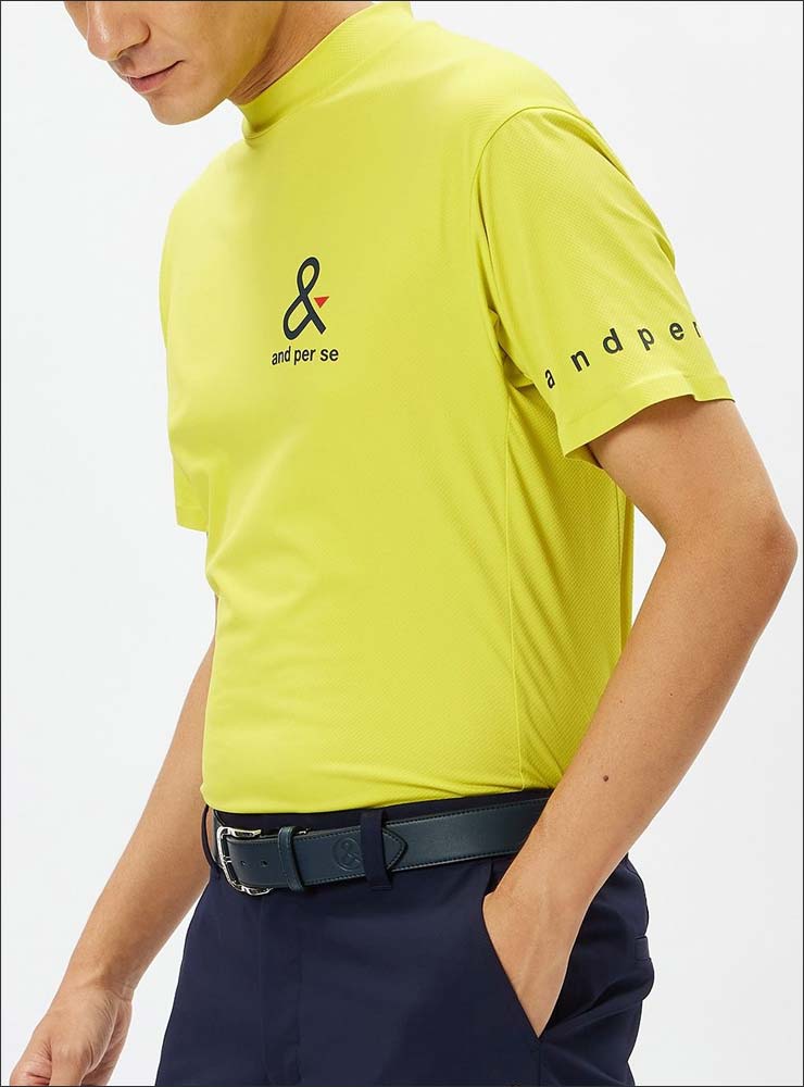 coco 中古 アンパスィ and per se メンズ 半袖シャツ LL 黄系 2024年モデル モックネック 中古 メンズ キャロウェイ Callaway 半袖シャツ L 黄 イエロー