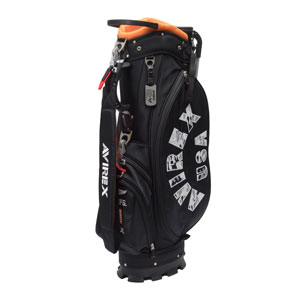 アヴィレックス ゴルフ セルフスタンド付 キャディバッグ AVG3S-BA3 ゴルフ キャディバッグ
