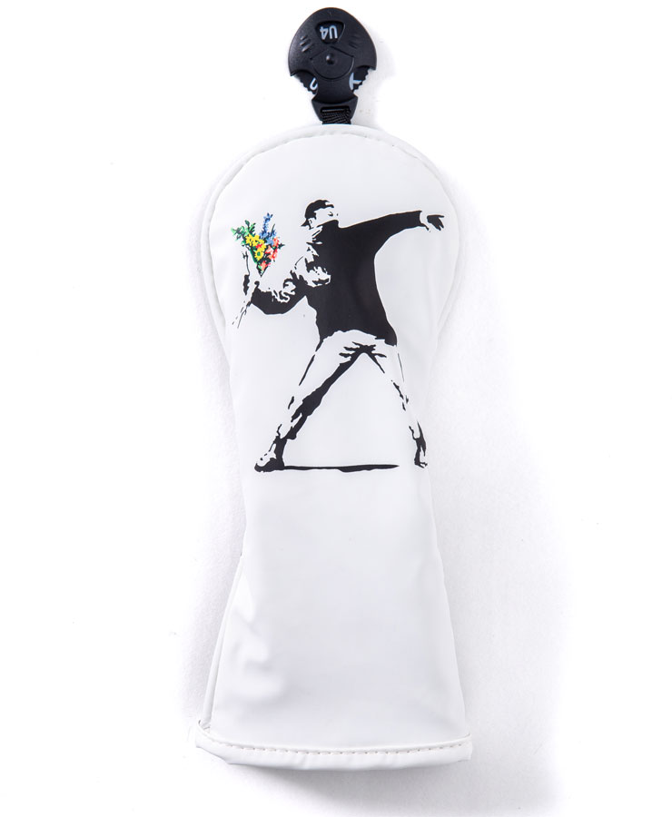 バンクシー ユーティリティ用 ヘッドカバー Flower Bomber BAHC