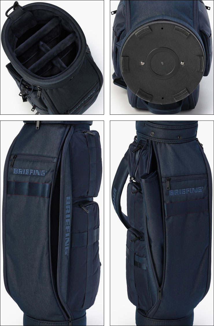 BRIEFING キャディバッグ CR-06 ♯2 IS 限定別注アイテム BRIEFING - 【銀行振込・代金引換不可】【返品・交換不可】【HOLIDAY