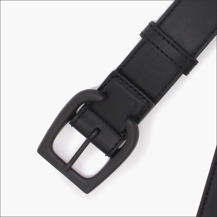 BRIEFING バックルレザーベルト ブラックBG1732518 BUCKLE LEATHER BELT（バックルレザーベルト）（BG1732518