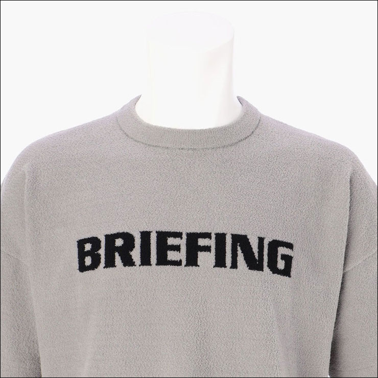 BRIEFING ALG ブリーフィング クルーネック 半袖 シャツ BRIEFING ブリーフィング ALG リラクシング ニット クルーネック
