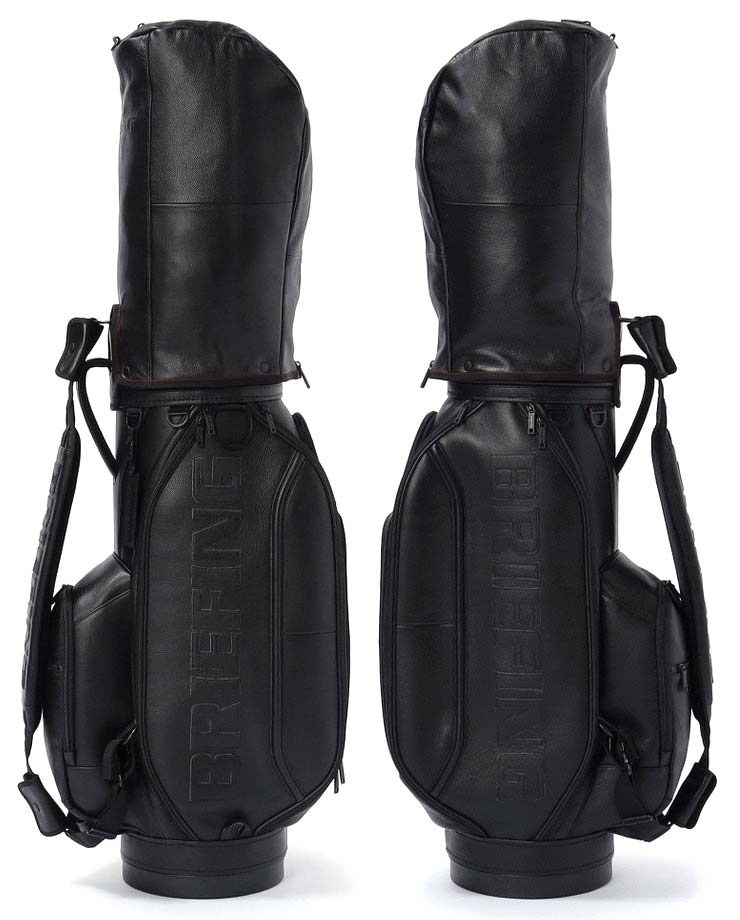 ブリーフィング　キャディバッグ　CR-11 BRIEFING CR-11 LEATHER SERIES CADDY BAG