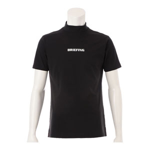 値下げ！ブリーフィングBRIEFING☆ツアー定番ハイネックTシャツ☆黒☆L☆ BRIEFING（ブリーフィング）の「【ブリーフィングゴルフ】MENS TOUR