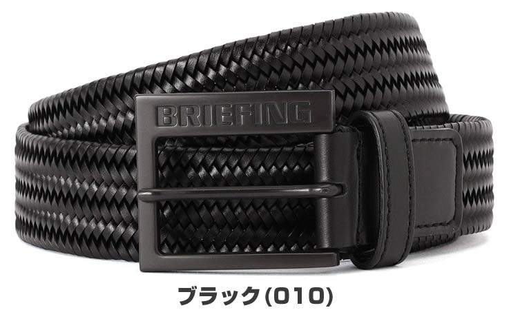 ブリーフィングゴルフ★スクエアバックルメッシュベルト★ブラック★L BRIEFING GOLF（ブリーフィングゴルフ） ブリーフィング ゴルフ