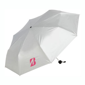 BRIDGESTONE - ブリヂストン BRIDGESTONE GOLFプロモデル銀傘 GOLF シルバー 銀傘（軽量プロモデル）(BK(シルバー×黒)): アパレル
