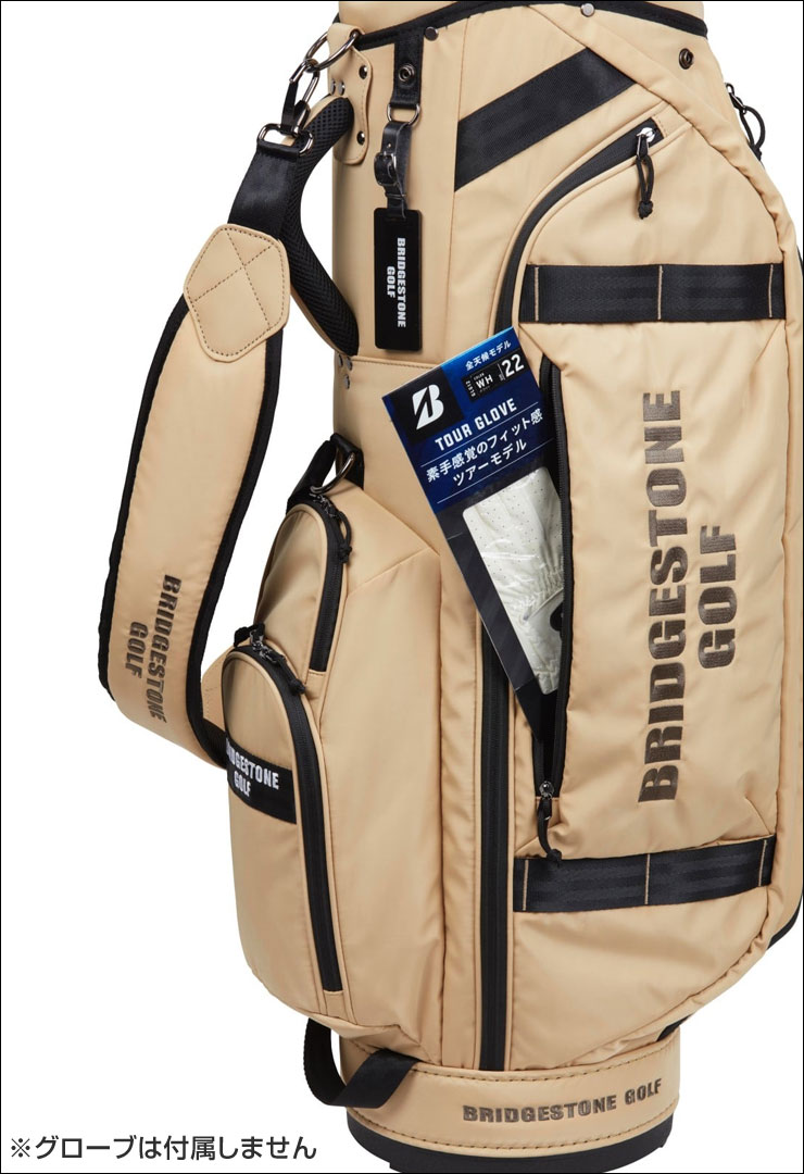 新品BRIDGESTONE GOLF キャディバッグ BRIDGESTONE GOLF ブリヂストンゴルフ 軽量 アーバンカジュアルモデル
